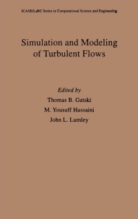 Cover image: Simulation and Modeling of Turbulent Flows 1st edition 9780195106435