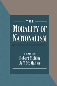 Cover image: The Morality of Nationalism 1st edition 9780195103922