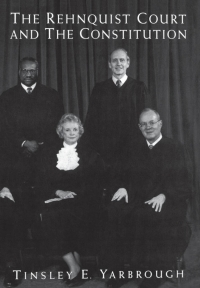 Titelbild: The Rehnquist Court and the Constitution 9780195103465