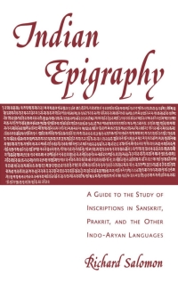 Cover image: Indian Epigraphy 9780195099843