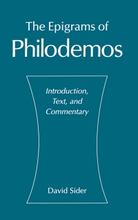 Omslagafbeelding: The Epigrams of Philodemos 9780195099829