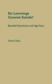 صورة الغلاف: Do Lemmings Commit Suicide? 9780195097856