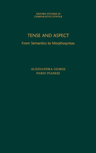 Cover image: Tense and Aspect 9780195091939