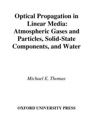 Cover image: Optical Propagation in Linear Media 9780195091618