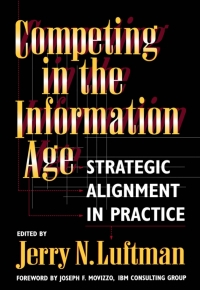 Imagen de portada: Competing in the Information Age 1st edition 9780195090161