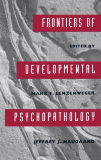 Cover image: Frontiers of Developmental Psychopathology 1st edition 9780195090017