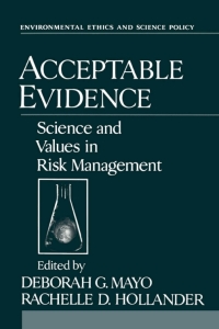 Cover image: Acceptable Evidence 1st edition 9780195089295