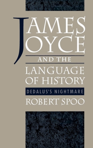 Imagen de portada: James Joyce and the Language of History 9780195087499