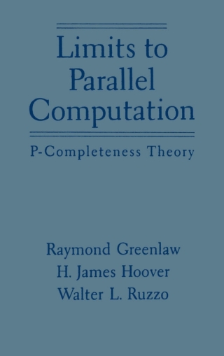 Omslagafbeelding: Limits to Parallel Computation 9780195085914