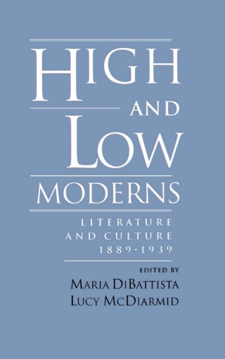 Imagen de portada: High and Low Moderns 1st edition 9780195082661