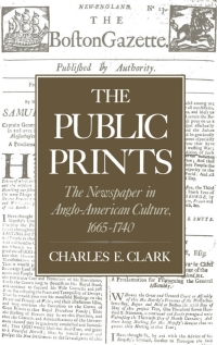 Cover image: The Public Prints 9780195082333