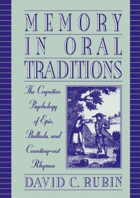 Omslagafbeelding: Memory in Oral Traditions 9780195082111
