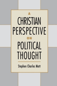 Imagen de portada: A Christian Perspective on Political Thought 9780195071214