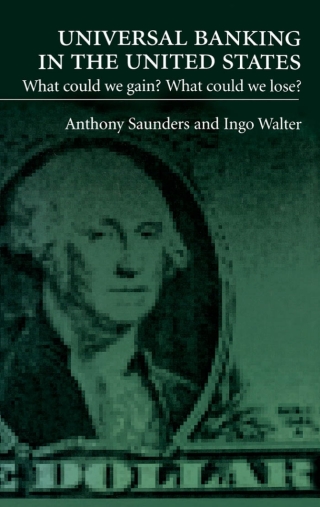 صورة الغلاف: Universal Banking in the United States 9780195080698