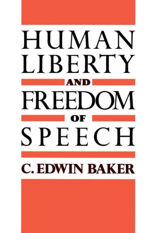 Cover image: Human Liberty and Freedom of Speech 9780195079029
