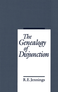 Omslagafbeelding: The Genealogy of Disjunction 9780195075243