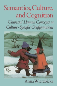 Cover image: Semantics, Culture, and Cognition 9780195073263