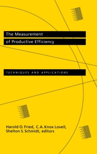 Cover image: The Measurement of Productive Efficiency 1st edition 9780195072181