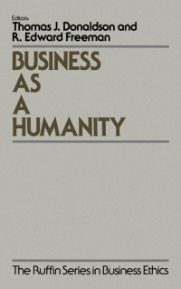 Immagine di copertina: Business As a Humanity 1st edition 9780195071566