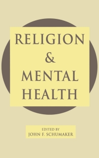 Omslagafbeelding: Religion and Mental Health 1st edition 9780195069853