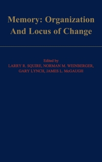 Omslagafbeelding: Memory: Organization and Locus of Change 1st edition 9780195069211