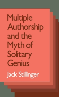 Omslagafbeelding: Multiple Authorship and the Myth of Solitary Genius 9780195068610