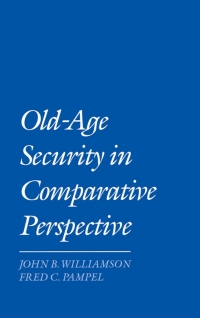 Imagen de portada: Old-Age Security in Comparative Perspective 9780195068597