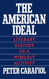 Cover image: The American Ideal 9780195067651