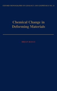 Cover image: Chemical Change in Deforming Materials 9780195067644