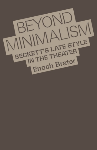Imagen de portada: Beyond Minimalism 9780195041675