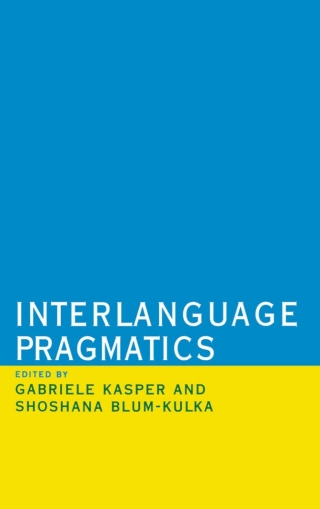 Imagen de portada: Interlanguage Pragmatics 1st edition 9780195066029