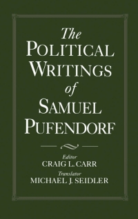 Imagen de portada: The Political Writings of Samuel Pufendorf 9780195065602