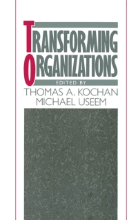 Cover image: Transforming Organizations 1st edition 9780195065046