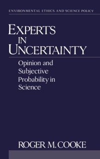 Titelbild: Experts in Uncertainty 9780195064650