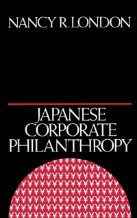 Imagen de portada: Japanese Corporate Philanthropy 9780195064247