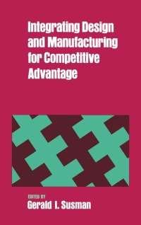 Immagine di copertina: Integrating Design and Manufacturing for Competitive Advantage 1st edition 9780195063332