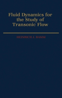 Imagen de portada: Fluid Dynamics for the Study of Transonic Flow 9780195060973