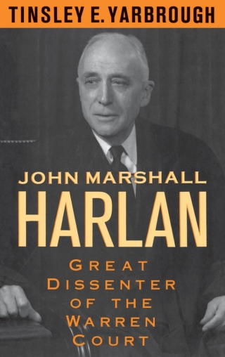 Immagine di copertina: John Marshall Harlan 9780195060904