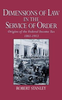 Cover image: Dimensions of Law in the Service of Order 9780195058482