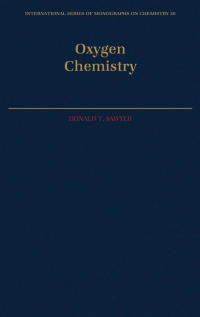 Cover image: Oxygen Chemistry 9780195057980