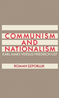 Cover image: Communism and Nationalism 9780195051032