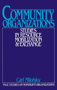 Cover image: Community Organizations 1st edition 9780195046809