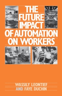 Cover image: The Future Impact of Automation on Workers 9780195036237