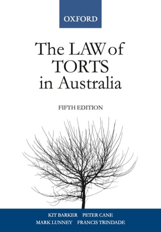 صورة الغلاف: The Law of Torts eBook 5th edition 9780195572391