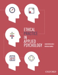 Cover image: Ethical Practice in Applied Psychology 1st edition 9780195523102