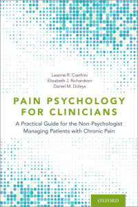 Cover image: Pain Psychology for Clinicians 9780197504727