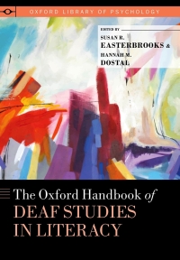 Omslagafbeelding: The Oxford Handbook of Deaf Studies in Literacy 1st edition 9780197508268