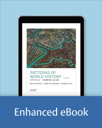 Cover image: Patterns of World History, Volume Two: From 1400, with Sources 4th edition 9780197517024