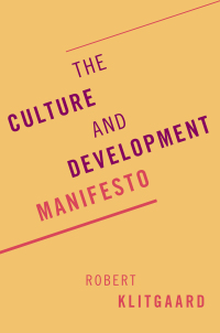 Omslagafbeelding: The Culture and Development Manifesto 1st edition 9780197517734