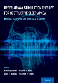 Imagen de portada: Upper Airway Stimulation Therapy for Obstructive Sleep Apnea 1st edition 9780197521625